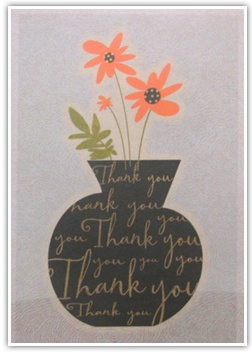 Testimonials Cards: -Thank You - |flowers|